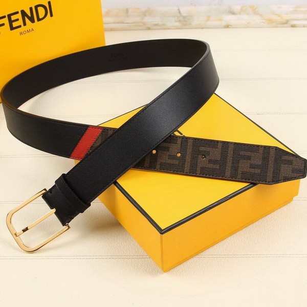 Super Perfect Quality FD Belts(100% Genuine Leather,steel Buckle)-406