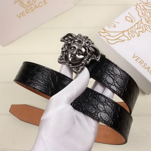 Super Perfect Quality Versace Belts(100% Genuine Leather,Steel Buckle)-1275
