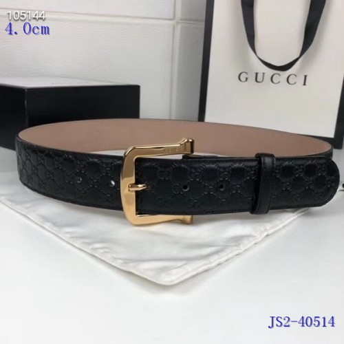Super Perfect Quality G Belts(100% Genuine Leather,steel Buckle)-4076