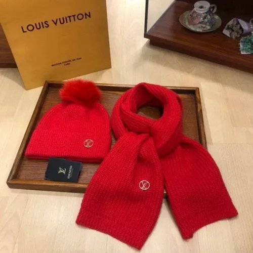 LV Wool Cap Scarf AAA-211