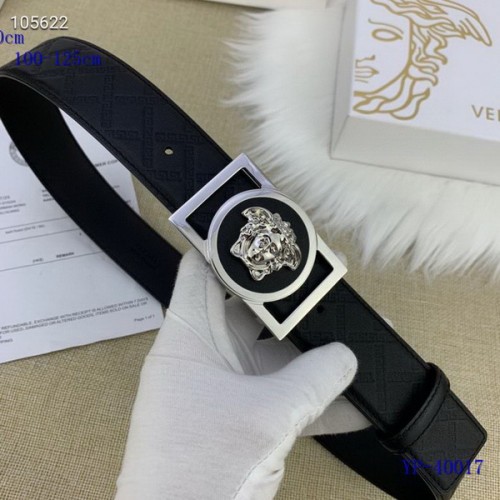 Super Perfect Quality Versace Belts(100% Genuine Leather,Steel Buckle)-1031