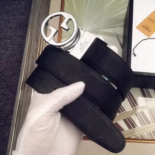 Super Perfect Quality G Belts(100% Genuine Leather,steel Buckle)-4405