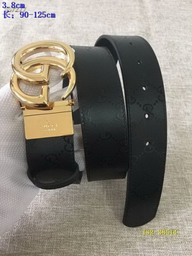 Super Perfect Quality G Belts(100% Genuine Leather,steel Buckle)-3768