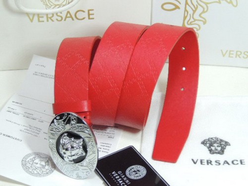 Super Perfect Quality Versace Belts(100% Genuine Leather,Steel Buckle)-880