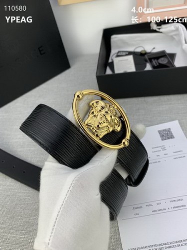 Super Perfect Quality Versace Belts(100% Genuine Leather,Steel Buckle)-1696