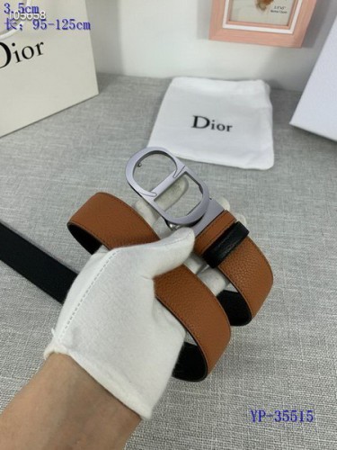 Super Perfect Quality Dior Belts(100% Genuine Leather,steel Buckle)-766