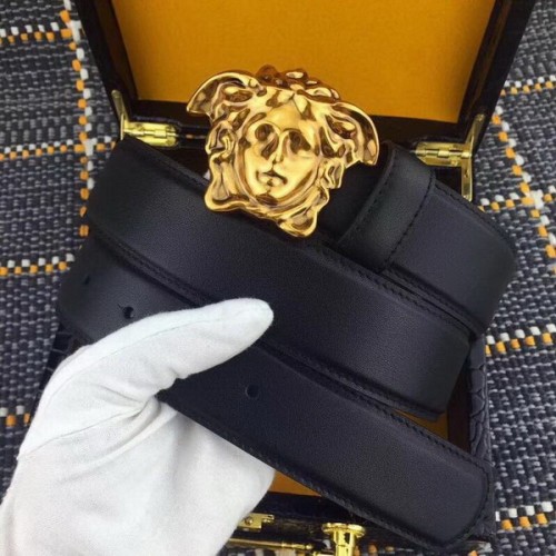 Super Perfect Quality Versace Belts(100% Genuine Leather,Steel Buckle)-991