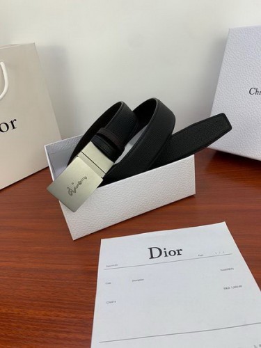 Super Perfect Quality Dior Belts(100% Genuine Leather,steel Buckle)-1038