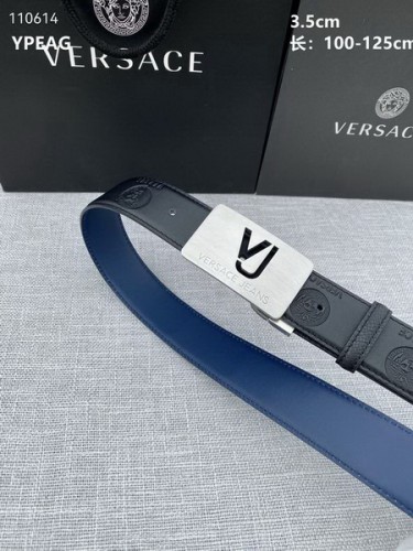 Super Perfect Quality Versace Belts(100% Genuine Leather,Steel Buckle)-602
