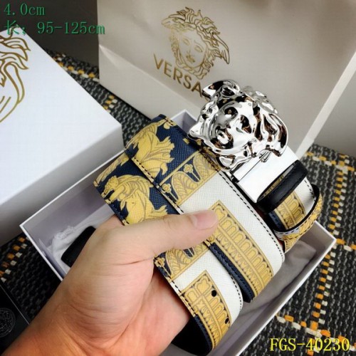 Super Perfect Quality Versace Belts(100% Genuine Leather,Steel Buckle)-1362