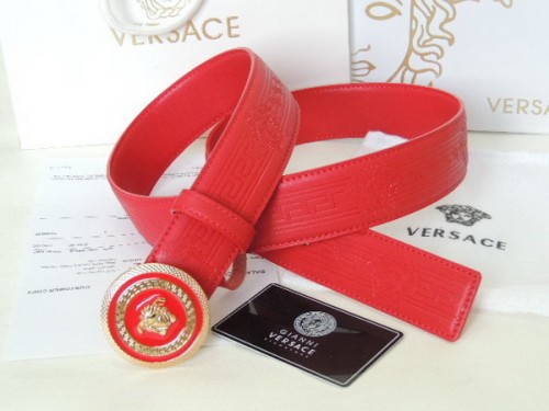Super Perfect Quality Versace Belts(100% Genuine Leather,Steel Buckle)-861