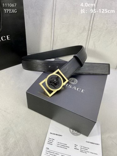 Super Perfect Quality Versace Belts(100% Genuine Leather,Steel Buckle)-1686