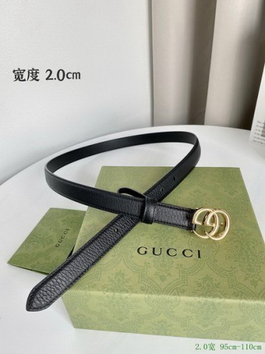 Super Perfect Quality G Belts(100% Genuine Leather,steel Buckle)-2711