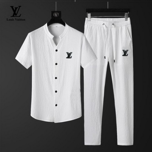 LV short sleeve men suit-134(M-XXXXL)