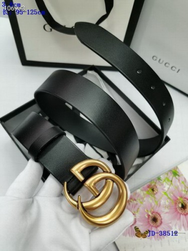 Super Perfect Quality G Belts(100% Genuine Leather,steel Buckle)-3791