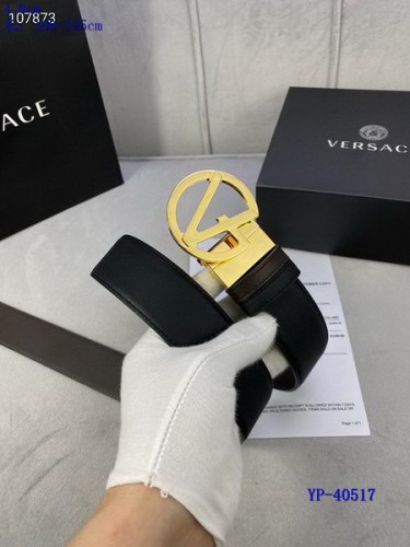 Super Perfect Quality Versace Belts(100% Genuine Leather,Steel Buckle)-1143