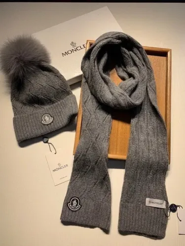 Moncler Wool Cap Scarf AAA-280