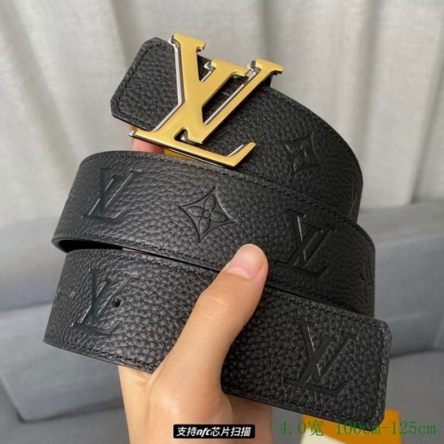Super Perfect Quality LV Belts(100% Genuine Leather Steel Buckle)-2772