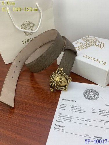 Super Perfect Quality Versace Belts(100% Genuine Leather,Steel Buckle)-1477