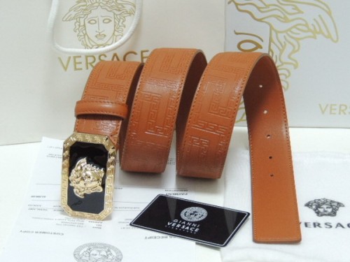 Super Perfect Quality Versace Belts(100% Genuine Leather,Steel Buckle)-881