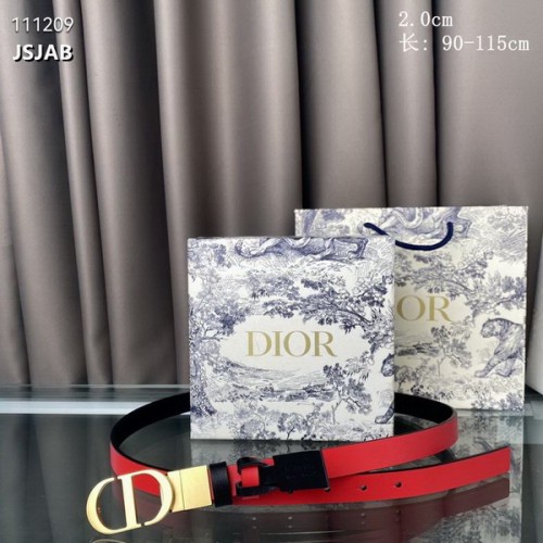 Super Perfect Quality Dior Belts(100% Genuine Leather,steel Buckle)-879