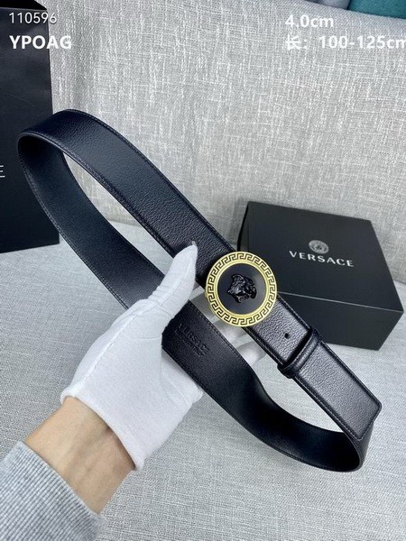 Super Perfect Quality Versace Belts(100% Genuine Leather,Steel Buckle)-793