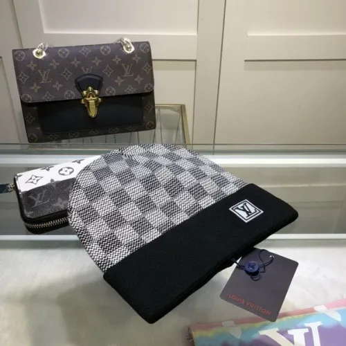 LV Wool Cap Scarf AAA-182