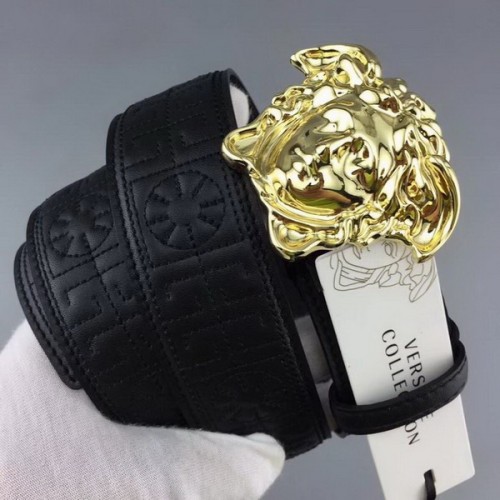 Super Perfect Quality Versace Belts(100% Genuine Leather,Steel Buckle)-1179