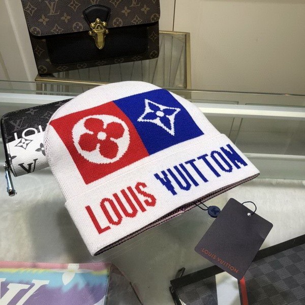 LV Wool Cap Scarf AAA-180