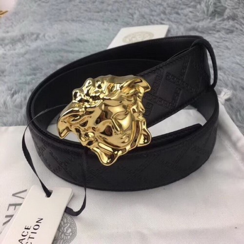 Super Perfect Quality Versace Belts(100% Genuine Leather,Steel Buckle)-603