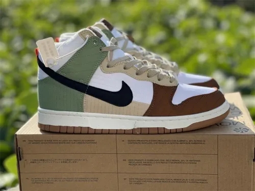 Authentic Nike Dunk High “Toasty”