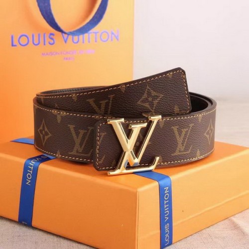 Super Perfect Quality LV Belts(100% Genuine Leather Steel Buckle)-3704