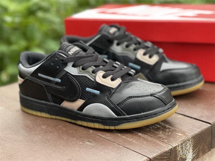 Authentic Nike Dunk Scrap “Black Gum”