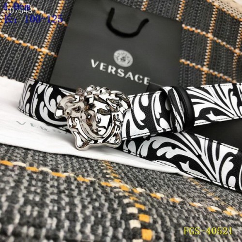 Super Perfect Quality Versace Belts(100% Genuine Leather,Steel Buckle)-1115