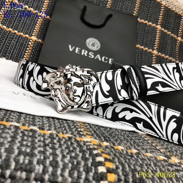 Super Perfect Quality Versace Belts(100% Genuine Leather,Steel Buckle)-1115