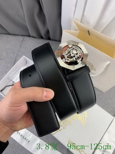 Super Perfect Quality Versace Belts(100% Genuine Leather,Steel Buckle)-1324