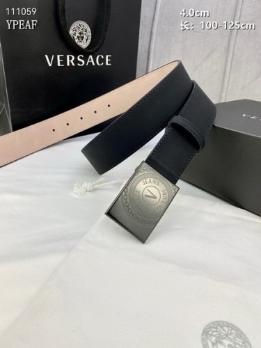 Super Perfect Quality Versace Belts(100% Genuine Leather,Steel Buckle)-1680