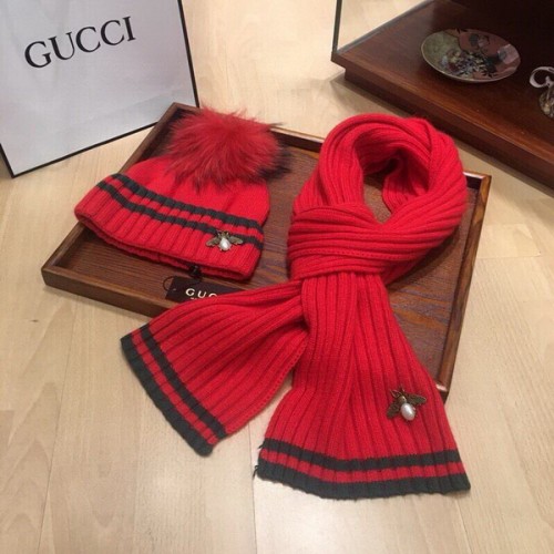 G Wool Cap Scarf AAA-288