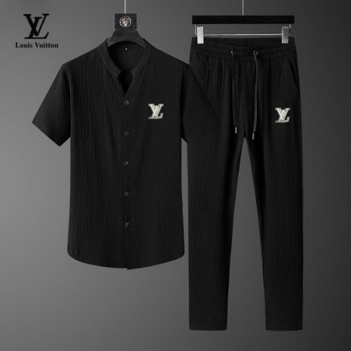LV short sleeve men suit-133(M-XXXXL)
