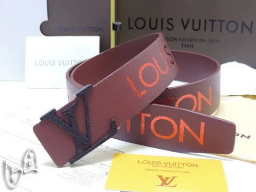 Super Perfect Quality LV Belts(100% Genuine Leather Steel Buckle)-4227