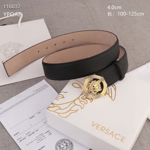 Super Perfect Quality Versace Belts(100% Genuine Leather,Steel Buckle)-945