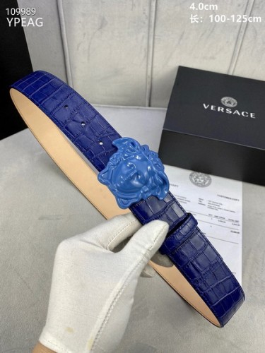 Super Perfect Quality Versace Belts(100% Genuine Leather,Steel Buckle)-913
