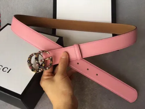 Super Perfect Quality G Belts(100% Genuine Leather,steel Buckle)-4402