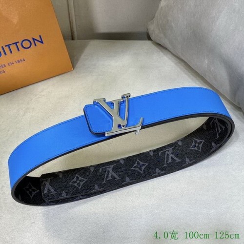 Super Perfect Quality LV Belts(100% Genuine Leather Steel Buckle)-4082