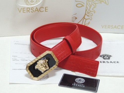 Super Perfect Quality Versace Belts(100% Genuine Leather,Steel Buckle)-883