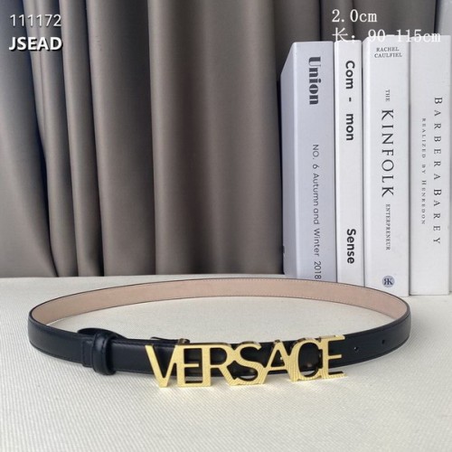 Super Perfect Quality Versace Belts(100% Genuine Leather,Steel Buckle)-1616