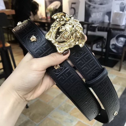 Super Perfect Quality Versace Belts(100% Genuine Leather,Steel Buckle)-994
