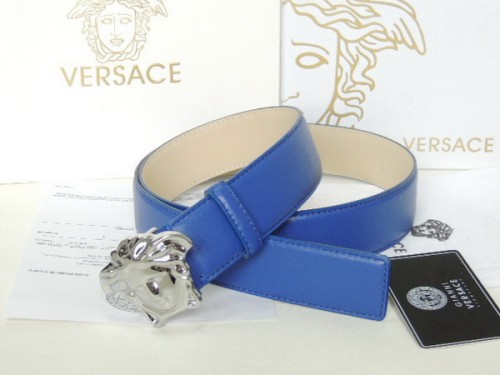 Super Perfect Quality Versace Belts(100% Genuine Leather,Steel Buckle)-875