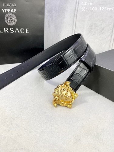 Super Perfect Quality Versace Belts(100% Genuine Leather,Steel Buckle)-1648