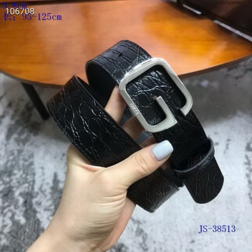 Super Perfect Quality G Belts(100% Genuine Leather,steel Buckle)-3788